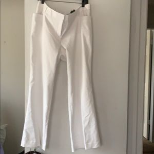 White summer pants